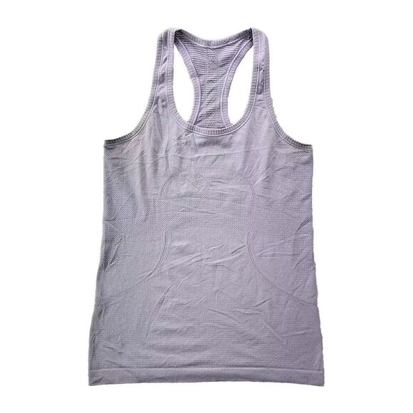 Lululemon Women's 8 Swiftly Tech Athletic Tank Lavender Racerback Performance - Picture 1 of 8